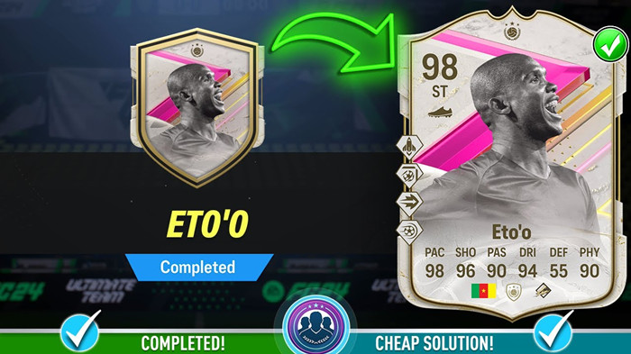 FC 24 FUTTIES Icon Eto'o SBC