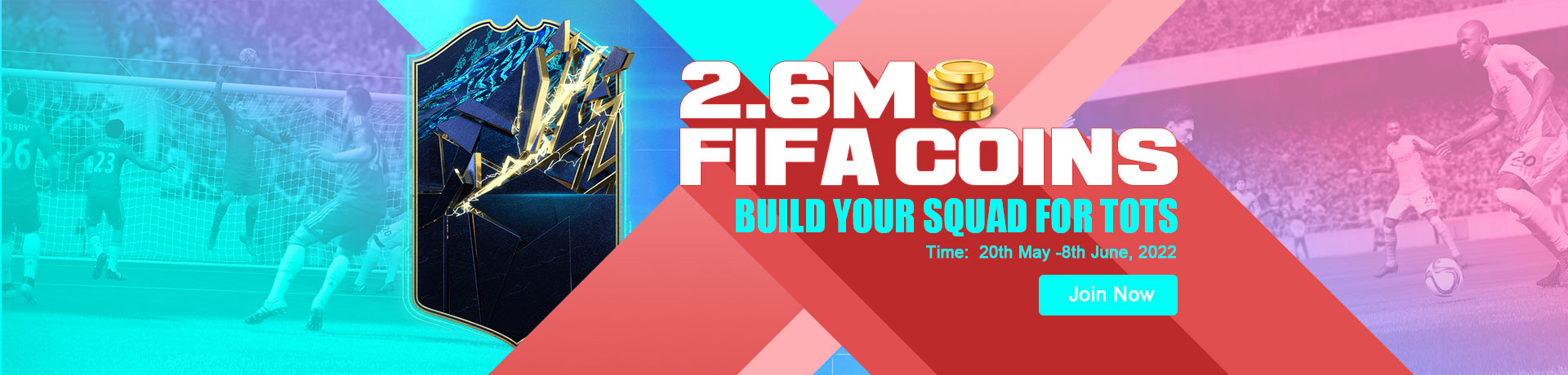 2.6M FIFA COINS, BUILD YOUR SQUAD FOR TOTS